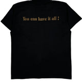 Motivational Fruit Of The Loom Single Stitch T-Shirt - Large Black Cotton Blend