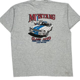 Single Stitch Mustang Classic Auto Fruit Of The Loom Graphic T-Shirt - XL Gray Cotton Blend