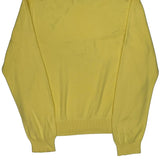 Polo By Ralph Lauren Sweater - Large Yellow Cotton