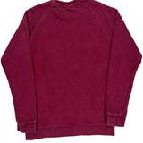 Adidas Sweatshirt - Medium Burgundy Cotton