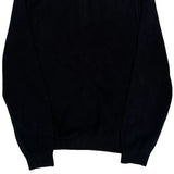Tommy Hilfiger 1/4 Zip - Medium Black Cotton