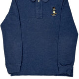 Age 7 Polo Bear Polo By Ralph Lauren Polo Shirt - Small Blue Cotton