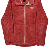 The North Face Fleece Jacket - Large Red Polyester