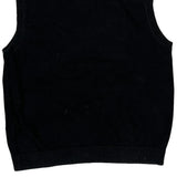 Tommy Hilfiger Sweater Vest - Medium Black Cotton