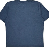 Carhartt Spellout T-Shirt - Large Blue Cotton