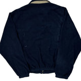 Made In USA Polo By Ralph Lauren Fleece Jacket - Medium Navy Polyester