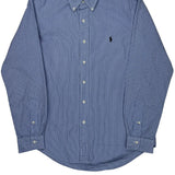 Ralph Lauren Striped Shirt - Medium Blue Cotton