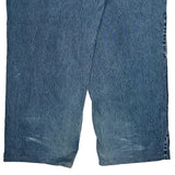 Outkast Cargo Jeans - 37W 33L Blue Cotton