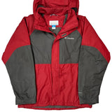Columbia Windbreaker - Medium Gray Polyester
