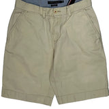 Tommy Hilfiger Chino Shorts - 29W 9L Beige Cotton