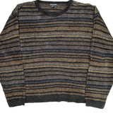 Knightsbridge Striped Sweater - XL Multicoloured Acrylic