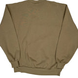 Disney Mickey Unlimited Cartoon Sweatshirt - Large Beige Cotton