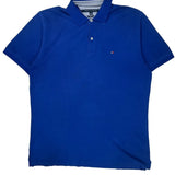 Tommy Hilfiger Slim Fit Polo Shirt - XL Blue Cotton