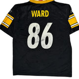 Age 14-16 Pittsburgh Steelers Reebok Football Football Jersey - Large Black Polyester