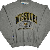 Missouri Russell Athletic College Sweatshirt - XL Grey Cotton