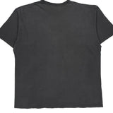 Single Stitch New Jersey Devils Starter Graphic T-Shirt - Large Black Cotton