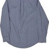 Ralph Lauren Striped Shirt - Large Blue Cotton