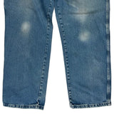 Dickies Double Knee Carpenter Jeans - 36W 30L Blue Cotton