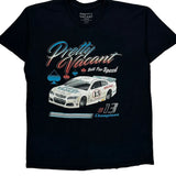 Racing Car Design Pretty Vacant Graphic T-Shirt - Large Black Cotton