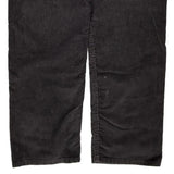 505 Levis Cord Trousers - 38″ Waist Black Cotton Blend