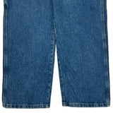 Wrangler Carpenter Pants - 36W 32L Blue Cotton