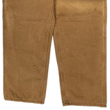 Carhartt Carpenter Trousers - 38W 30L Brown Cotton