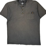 Dickies T-Shirt - Large Gray Cotton