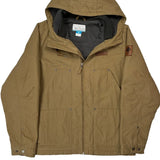 Columbia Jacket - Large Brown Cotton Blend