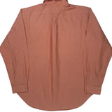 Ralph Lauren Checked Shirt - XL Orange Cotton