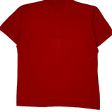 Ice Cream Screen Stars Single Stitch T-Shirt - XL Red Cotton Blend