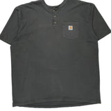 Carhartt Tall T-Shirt - 2XL Black Cotton