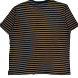 Carhartt Striped T-Shirt - XL Black Cotton