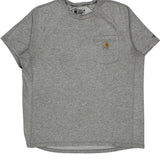 Force Carhartt T-Shirt - Large Gray Cotton
