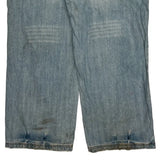 London Pepe Jeans Graphic Jeans - 42W 31L Light Wash Denim