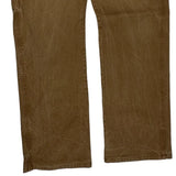 Dickies Carpenter Trousers - 33W 32L Brown Cotton