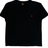 Polo By Ralph Lauren T-Shirt - Medium Black Cotton