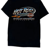 Motorcycles Harley Davidson Graphic T-Shirt - 2XS Black Cotton