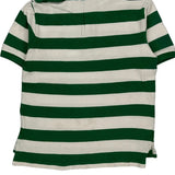 Age 6 Polo By Ralph Lauren Striped Polo Shirt - XS Green Cotton