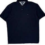 Tommy Hilfiger Polo Shirt - 2XL Navy Cotton