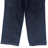 Unbranded Cord Trousers - 34″ Waist Navy Corduroy
