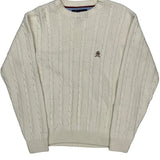 Tommy Hilfiger Sweater - Medium Cream Cotton