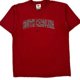 South Carolina Nike College T-Shirt - Medium Red Cotton