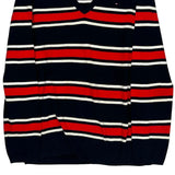Tommy Hilfiger Striped Jumper - Medium Navy Cotton