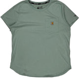 Force Carhartt T-Shirt - Large Green Cotton