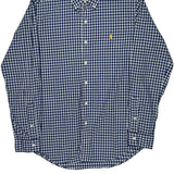 Ralph Lauren Checked Shirt - Medium Blue Cotton
