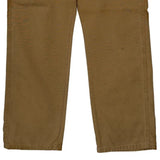 Wrangler Carpenter Trousers - 30W 32L Brown Cotton