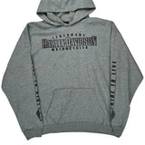 Motorcycles Harley Davidson Graphic Hoodie - XL Grey Cotton