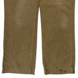 Carhartt Carpenter Trousers - 32W 30L Beige Cotton