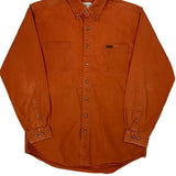 Tall Carhartt Shirt - Large Orange Cotton