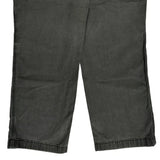 Carhartt Double Knee Carpenter Pants - 34W 31L Gray Cotton